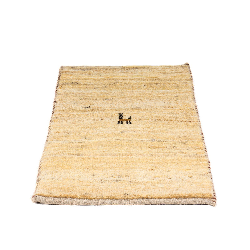 Gabbeh Tapijt - Loribaft Perzisch - 60 x 40 cm - beige