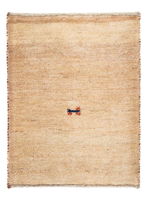 Gabbeh Tapijt - Loribaft Perzisch - 60 x 40 cm - beige