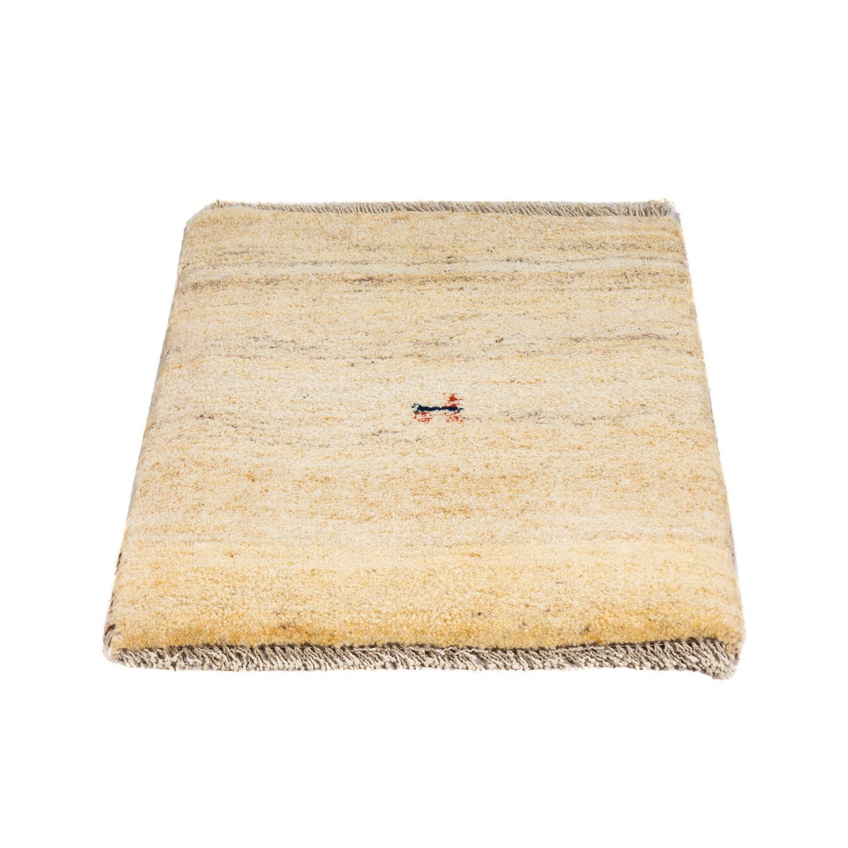 Gabbeh Tapijt - Loribaft Perzisch - 60 x 40 cm - beige