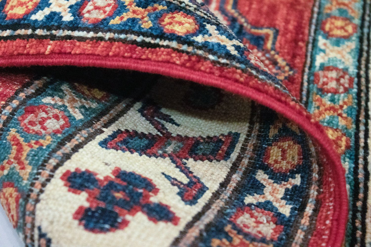 Ziegler Tapijt - Kazak - 88 x 62 cm - rood