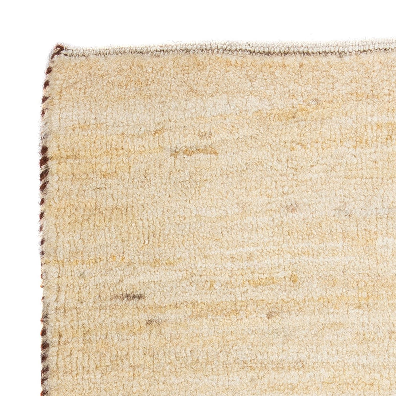 Gabbeh Tapijt - Loribaft Perzisch vierkant  - 45 x 40 cm - beige