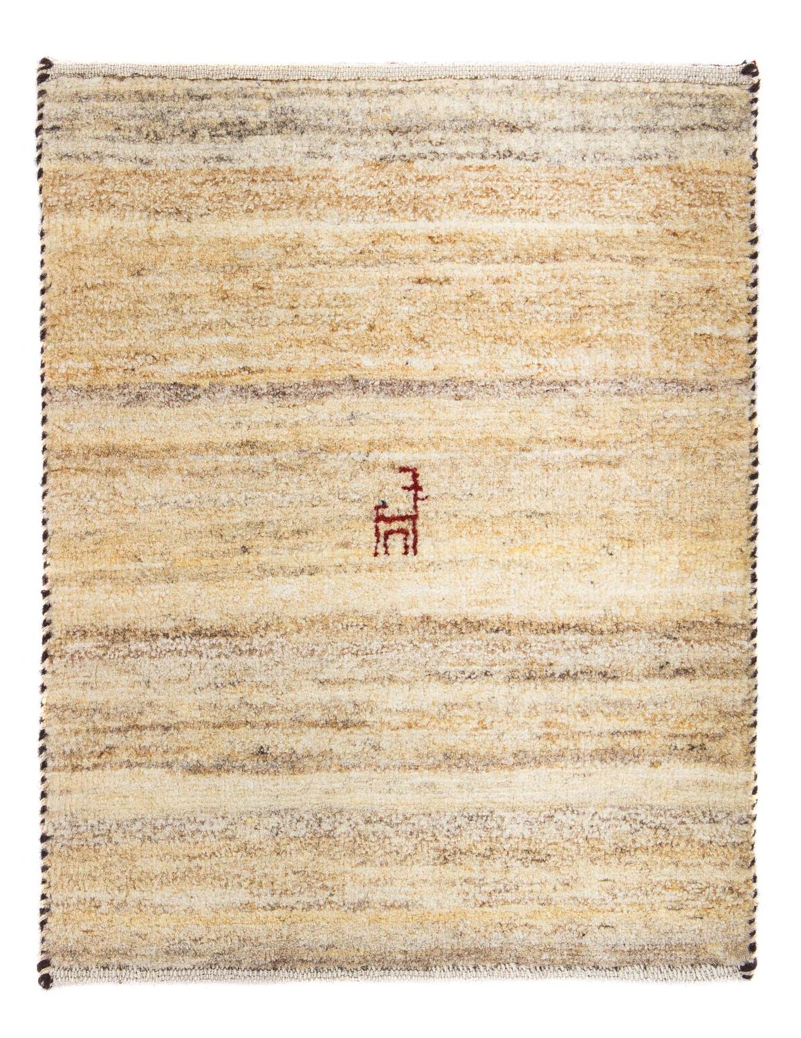 Gabbeh tapijt - Perzisch - 60 x 40 cm - beige