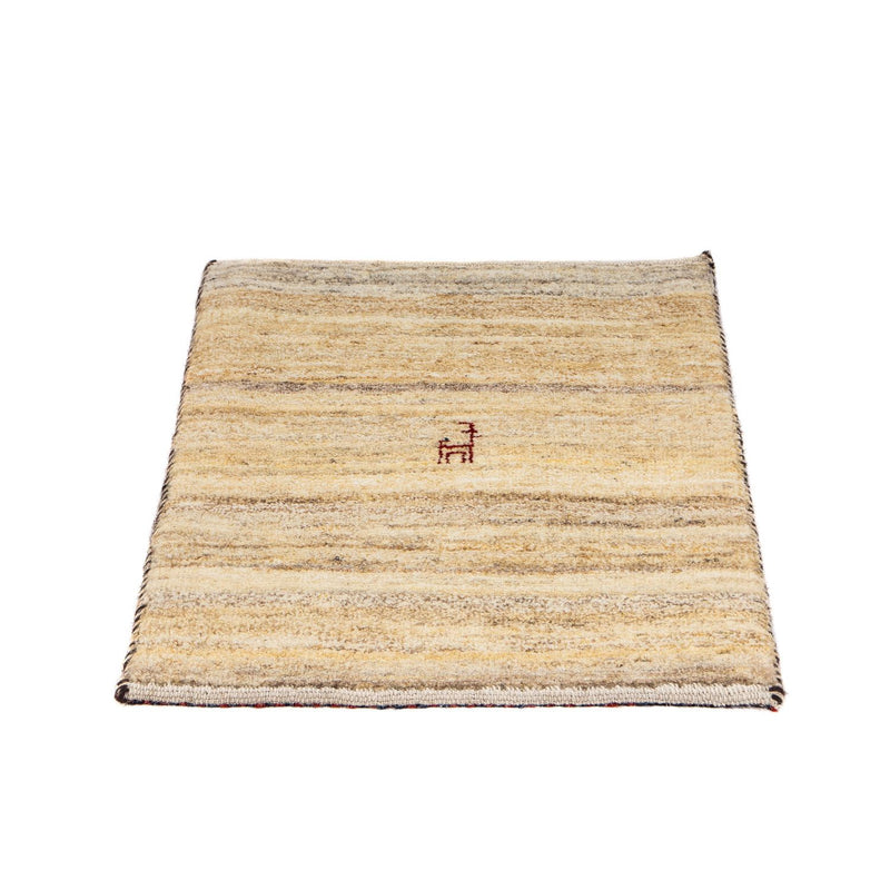 Gabbeh tapijt - Perzisch - 60 x 40 cm - beige