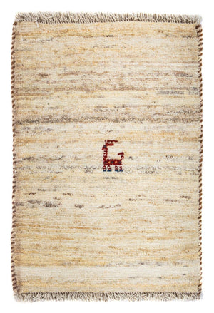 Gabbeh tapijt - Perzisch - 60 x 40 cm - beige