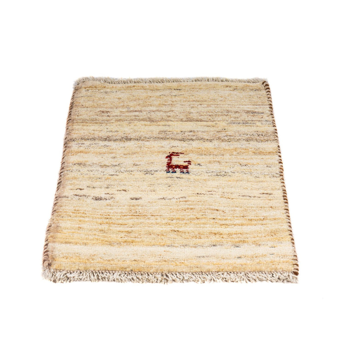 Gabbeh tapijt - Perzisch - 60 x 40 cm - beige