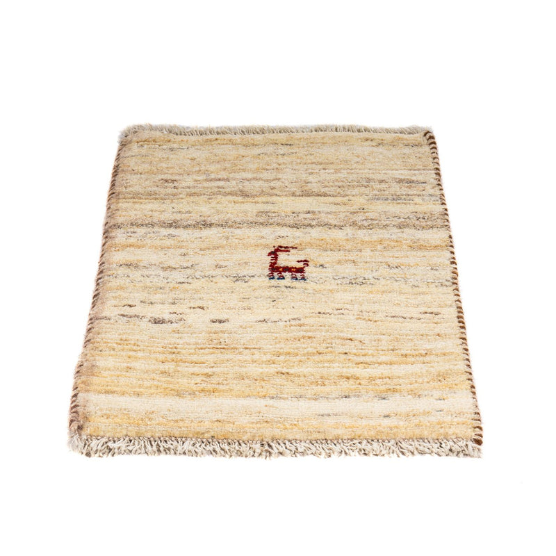 Gabbeh tapijt - Perzisch - 60 x 40 cm - beige