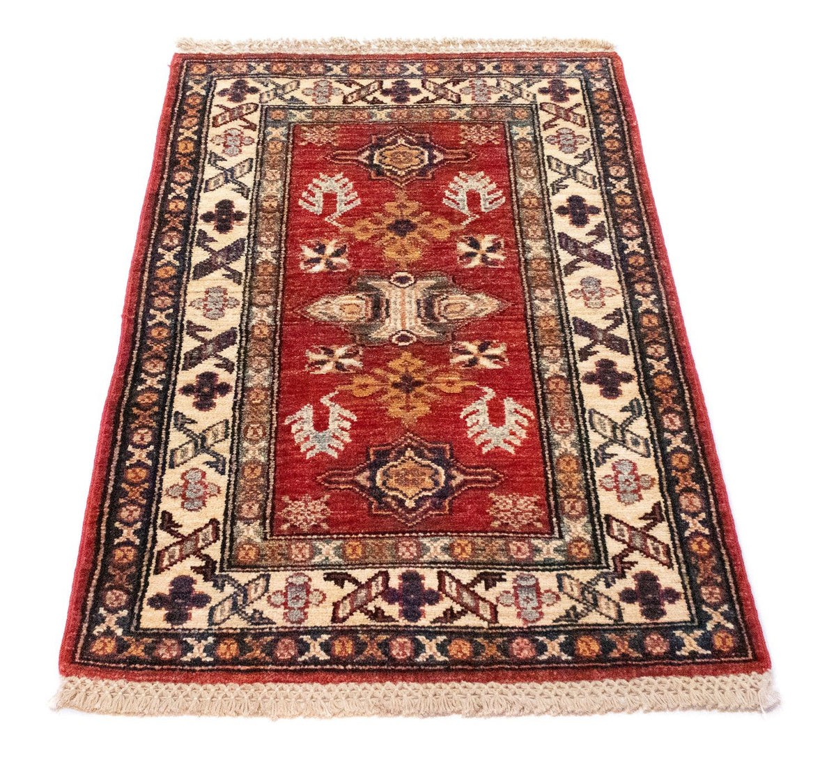 Ziegler Tapijt - Kazak - 88 x 61 cm - rood