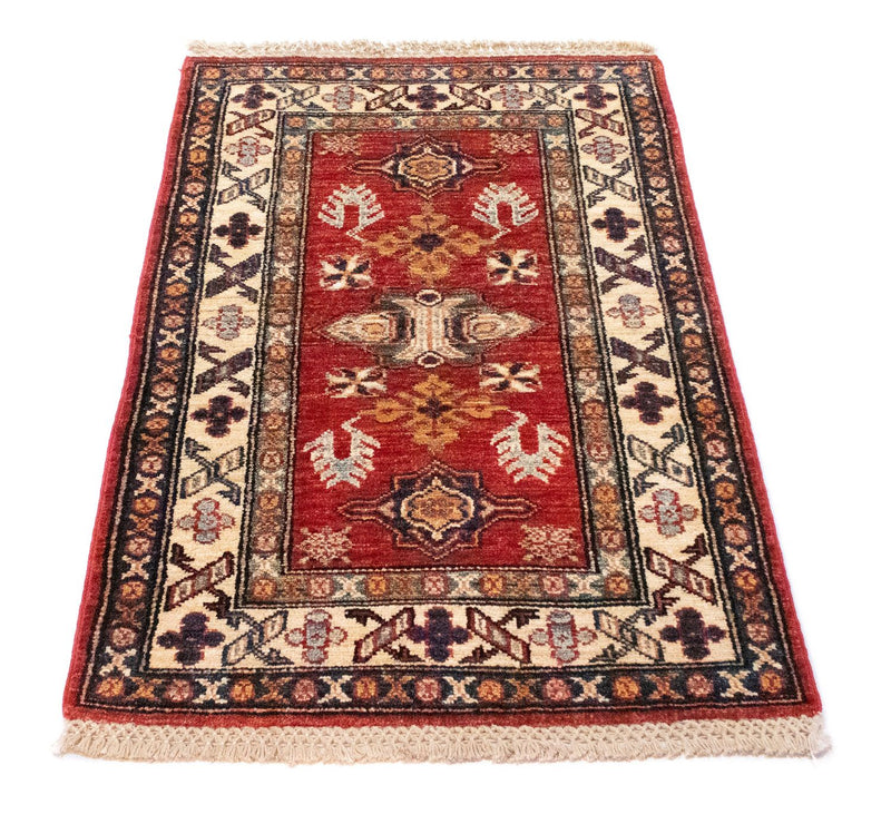 Ziegler Tapijt - Kazak - 88 x 61 cm - rood