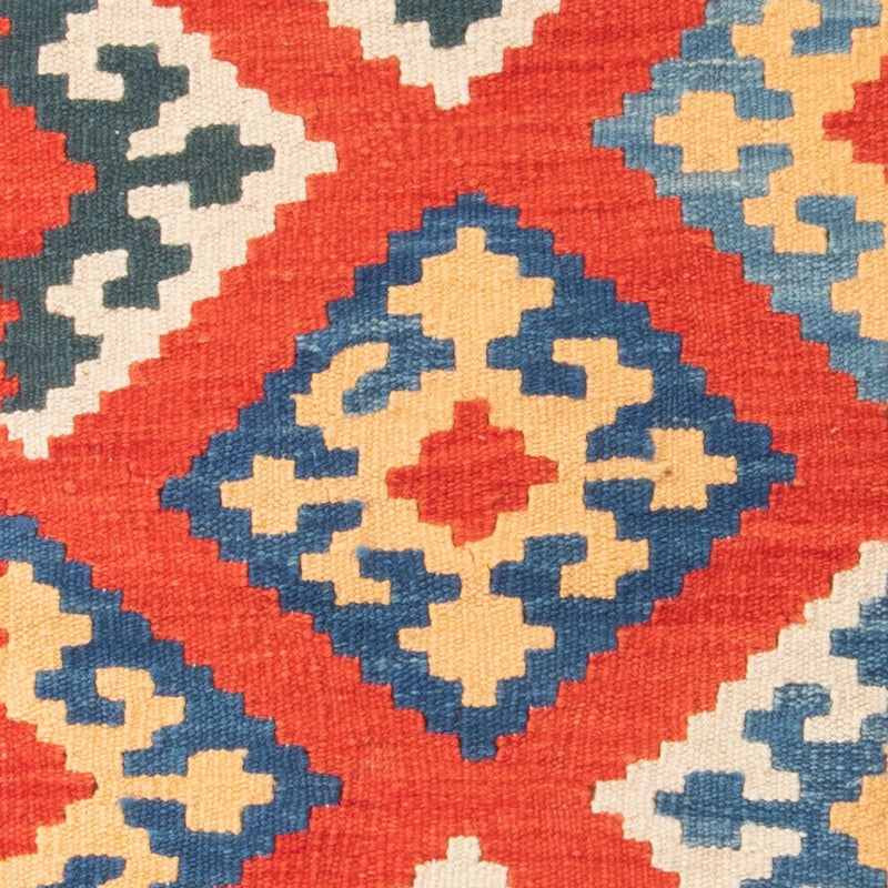 Loper Kelim tapijt - Oosters - 207 x 62 cm - donkerrood