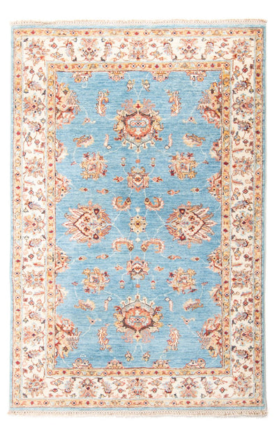 Ziegler tapijt 123x186cm - Oosters Tapijt - lichtblauw