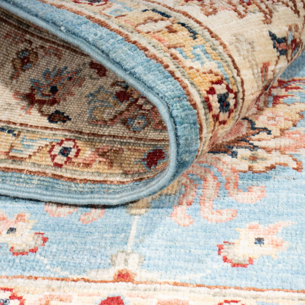 Ziegler tapijt - 159 x 105 cm - lichtblauw