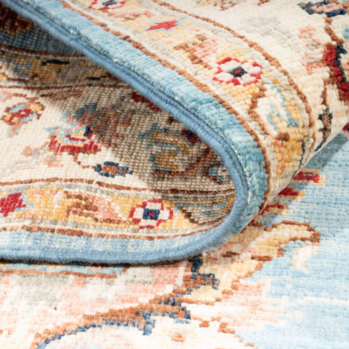 Ziegler tapijt - 161 x 104 cm - lichtblauw