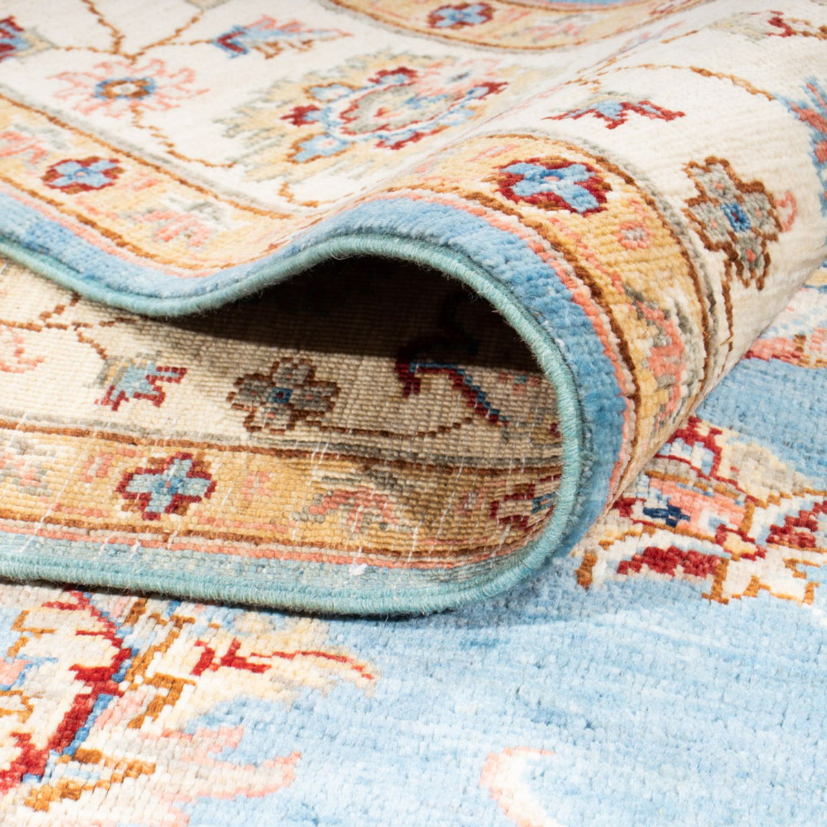 Ziegler tapijt - 204 x 153 cm - lichtblauw