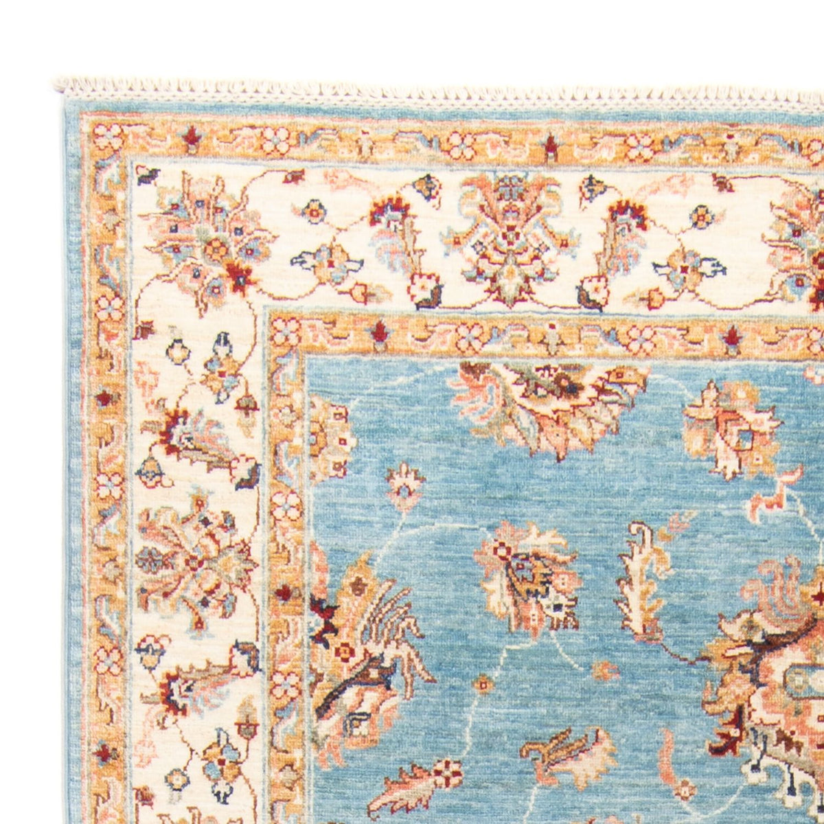 Ziegler tapijt - 214 x 154 cm - lichtblauw