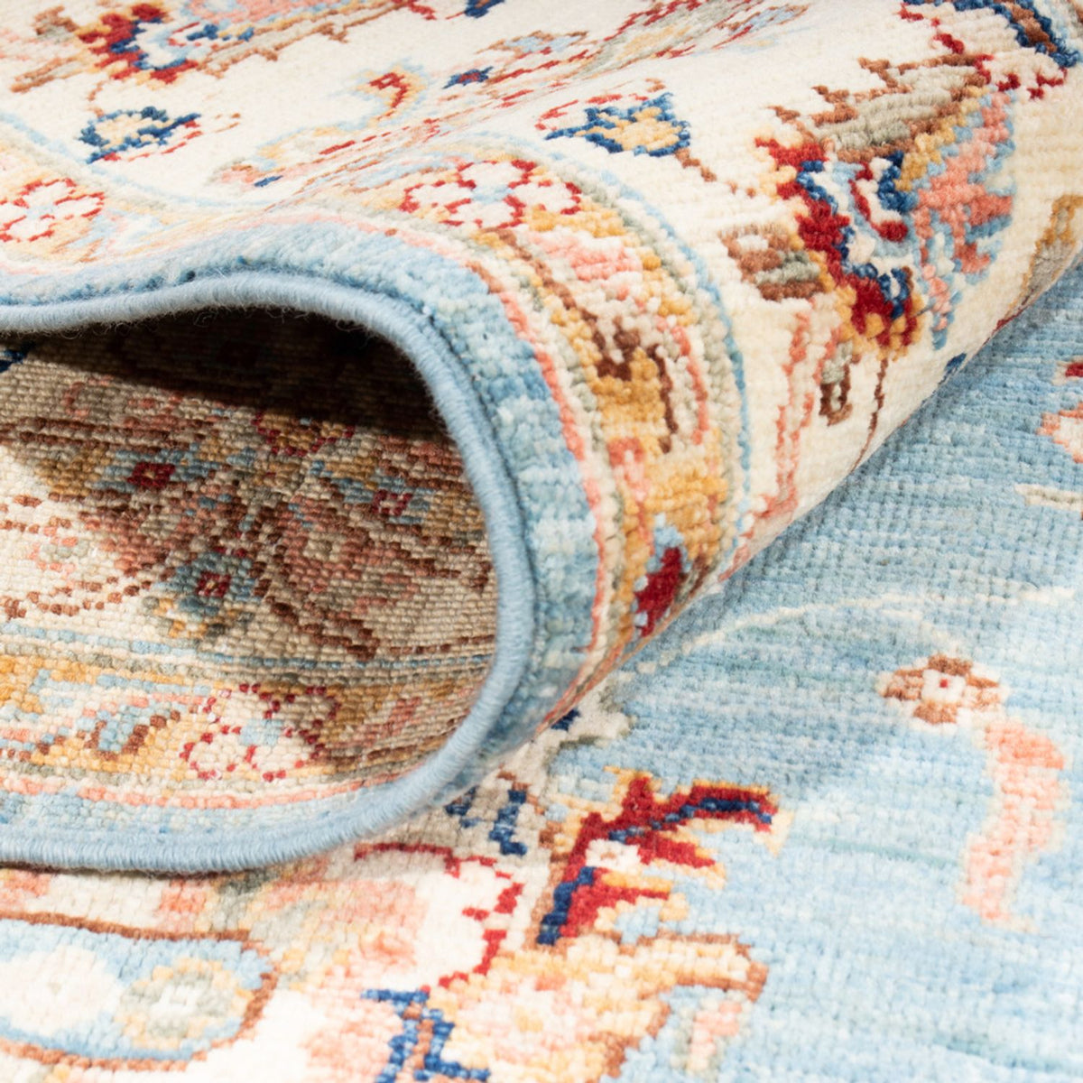 Ziegler tapijt - 214 x 154 cm - lichtblauw