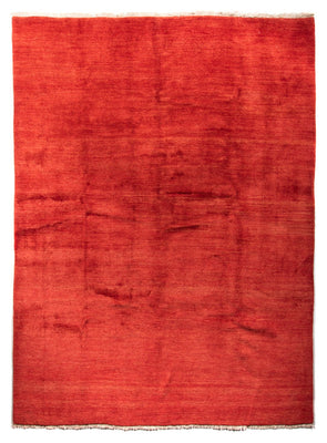 Gabbeh Tapijt - Loribaft Perzisch - 406 x 300 cm - donkerrood