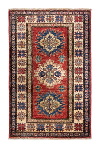 Ziegler Tapijt - Kazak - 95 x 60 cm - rood