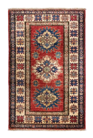 Ziegler Tapijt - Kazak - 95 x 60 cm - rood