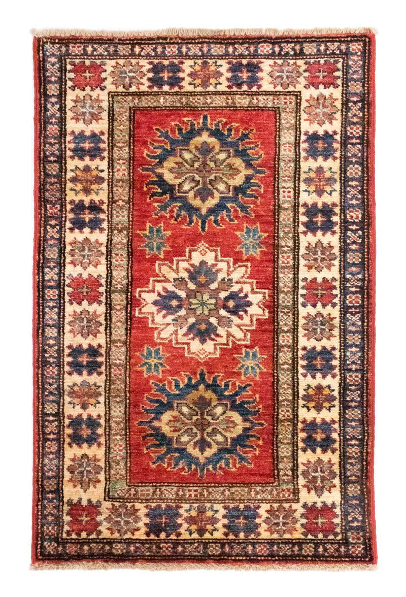 Ziegler Tapijt - Kazak - 95 x 58 cm - rood