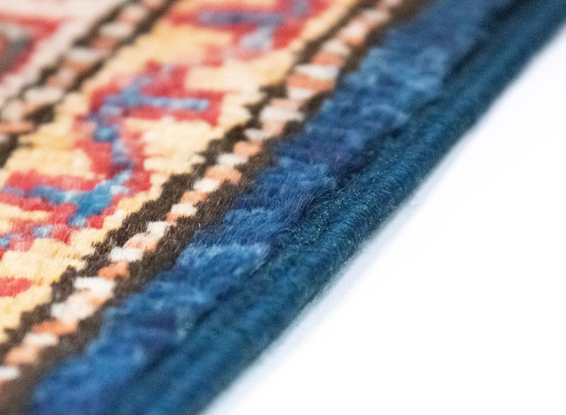 Ziegler Tapijt - Kazak - 97 x 61 cm - blauw