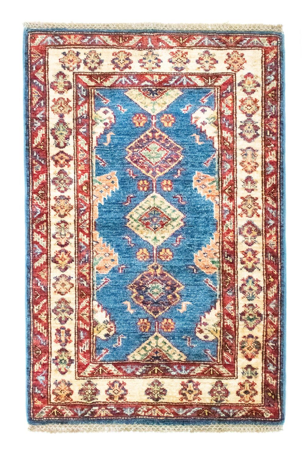 Ziegler Tapijt - Kazak - 97 x 65 cm - blauw