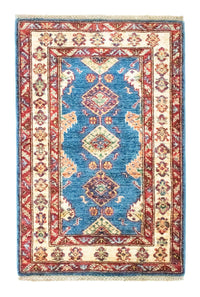 Ziegler Tapijt - Kazak - 97 x 65 cm - blauw