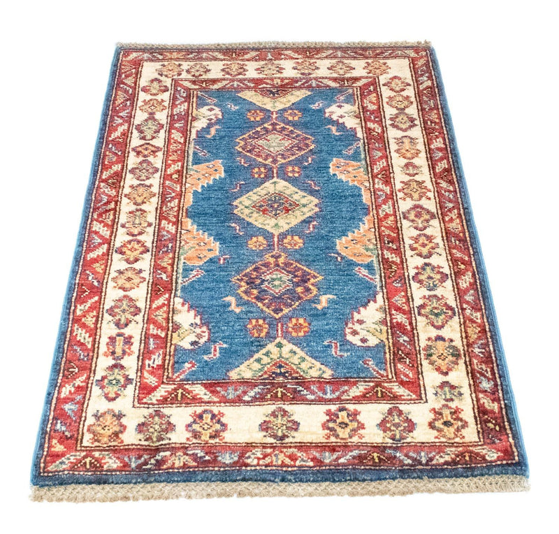 Ziegler Tapijt - Kazak - 97 x 65 cm - blauw
