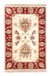 Ziegler tapijt 64x93cm - Oosters Tapijt - Rechthoekig / Beige / 64 x 93 cm Rechthoekig