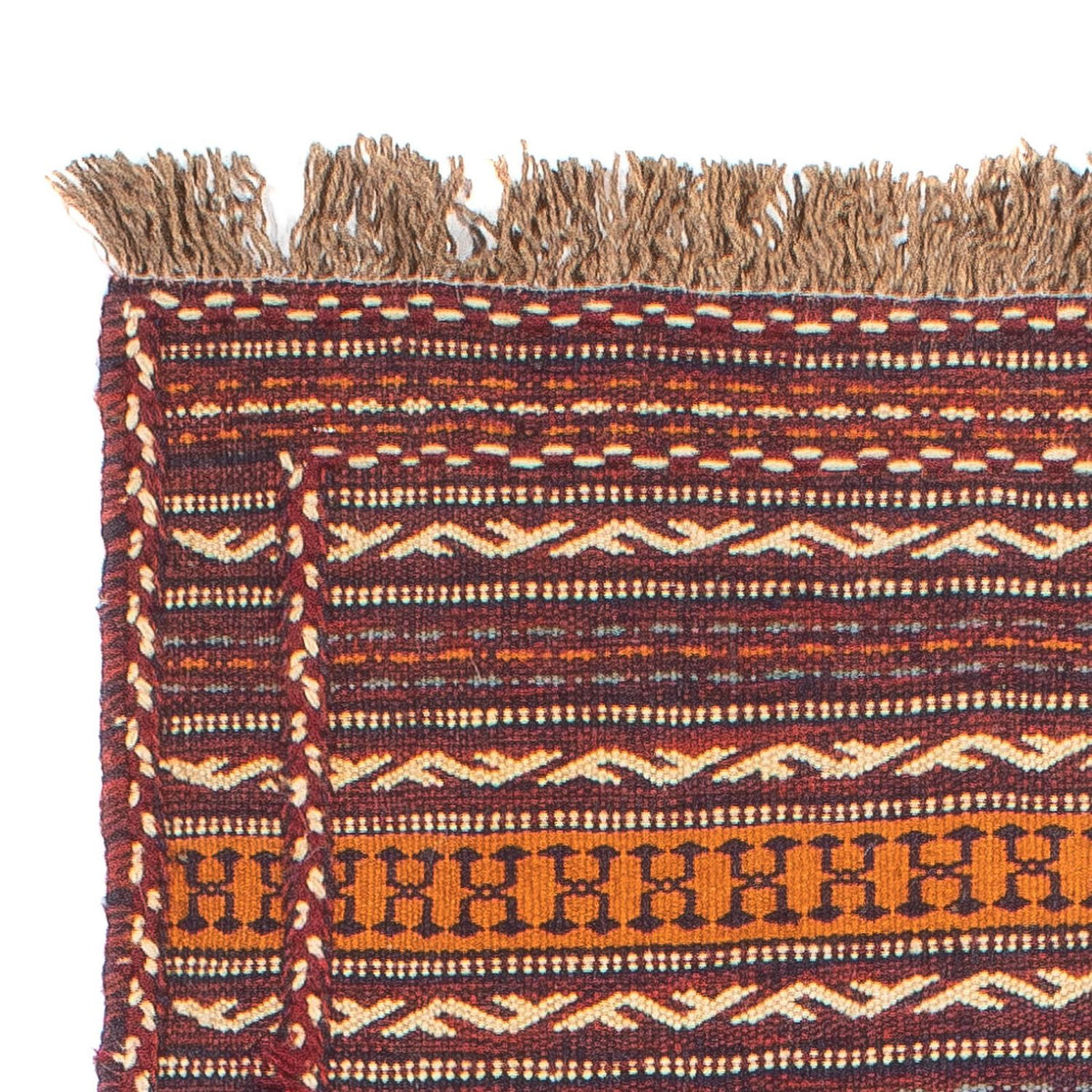 Loper Kelim tapijt - Oosters - 192 x 70 cm - veelkleurig