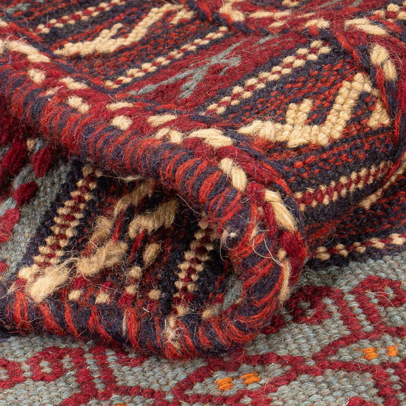 Loper Kelim tapijt - Oosters - 192 x 70 cm - veelkleurig