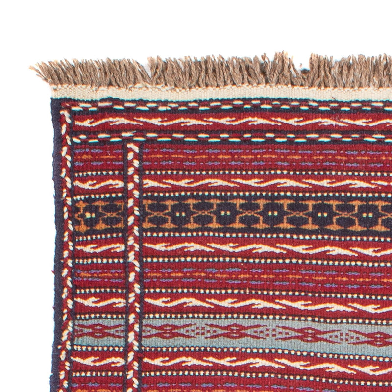 Loper Kelim tapijt - Oosters - 200 x 70 cm - veelkleurig