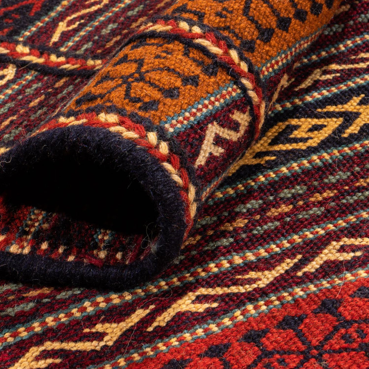 Loper Kelim tapijt - Oosters - 305 x 80 cm - veelkleurig