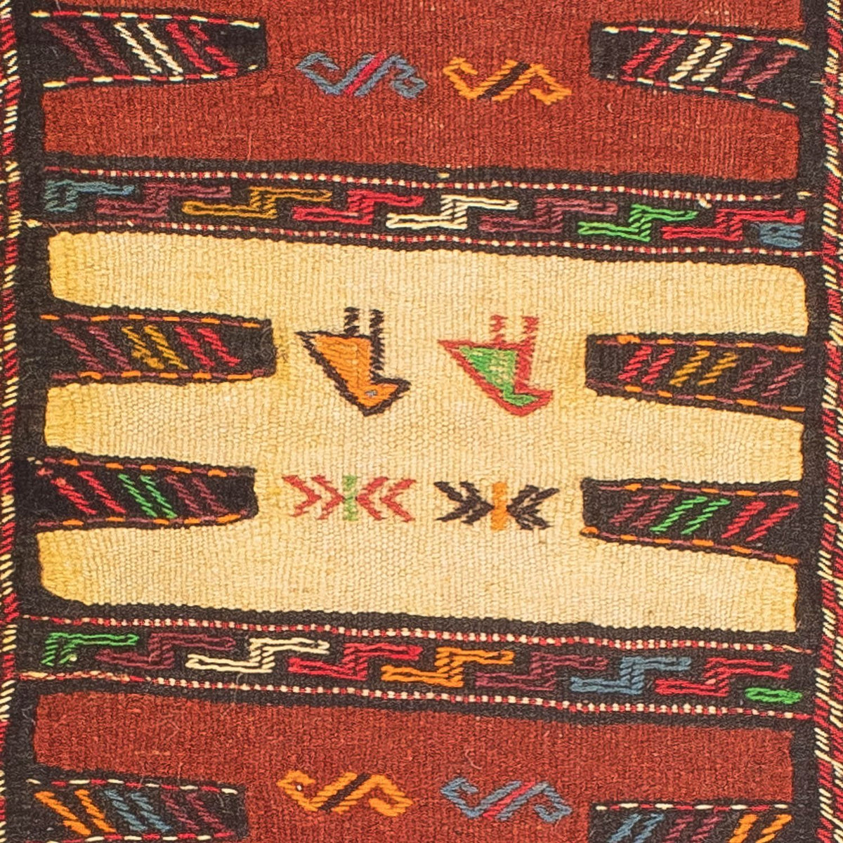 Kelim tapijt - Oosters - 170 x 68 cm - veelkleurig