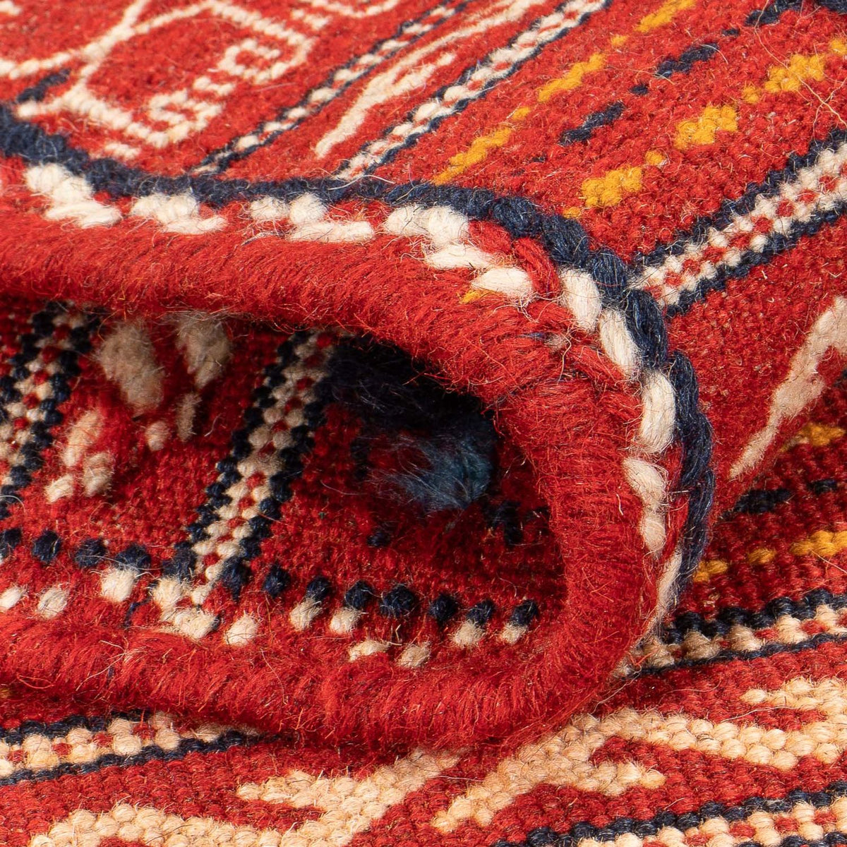 Loper Kelim tapijt - Oosters - 200 x 70 cm - veelkleurig