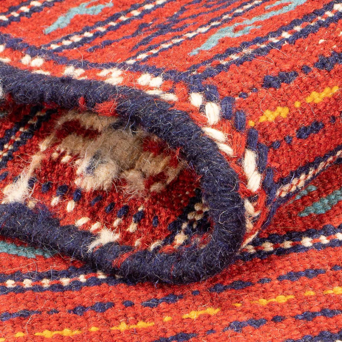 Loper Kelim tapijt - Oosters - 200 x 70 cm - veelkleurig