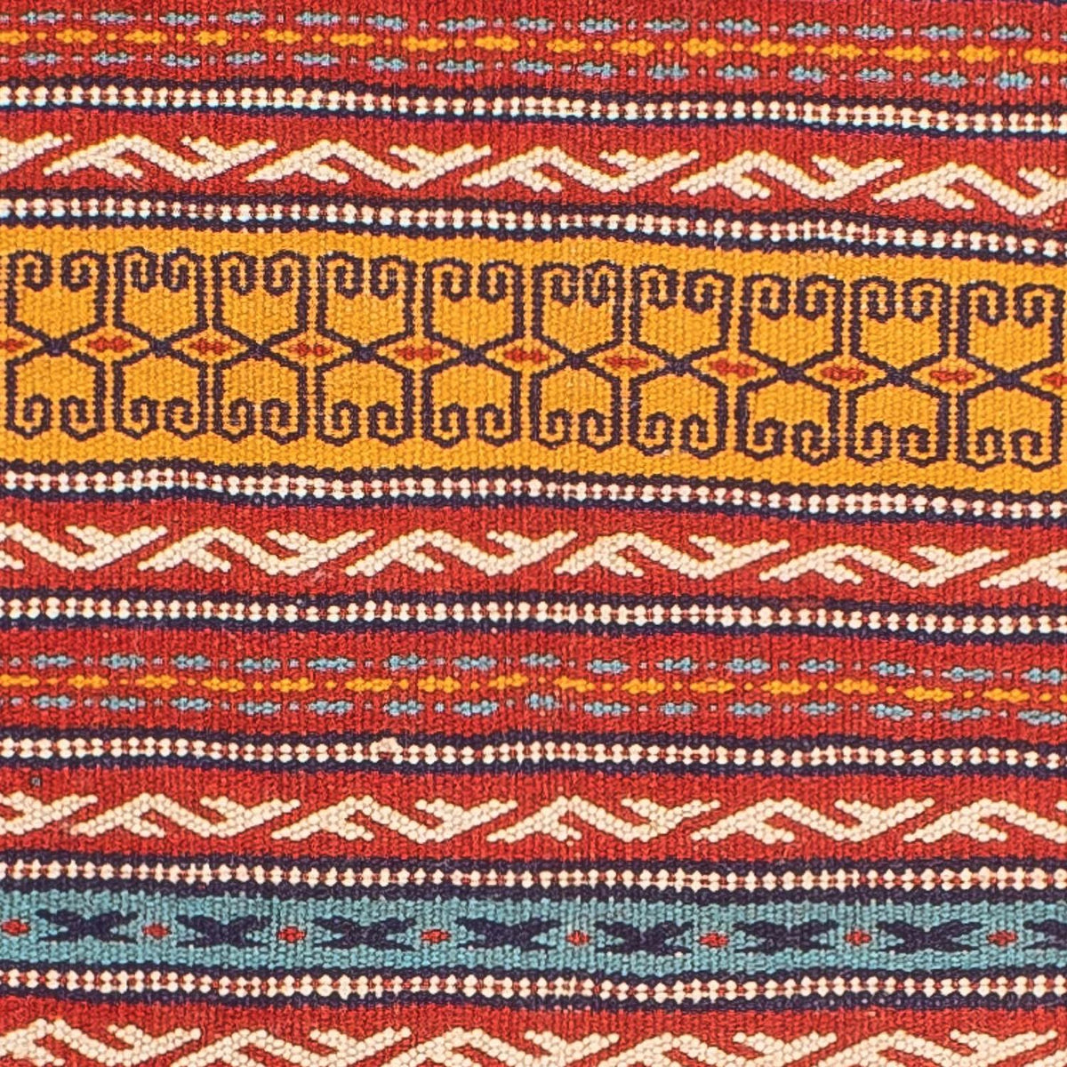 Loper Kelim tapijt - Oosters - 200 x 70 cm - veelkleurig