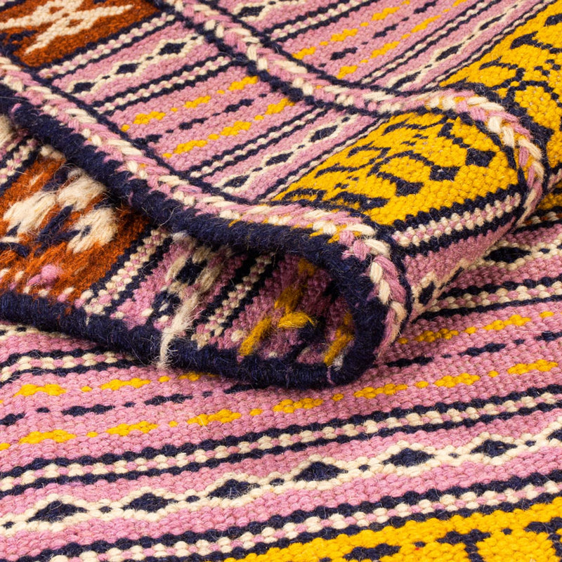 Loper Kelim tapijt - Oosters - 300 x 70 cm - veelkleurig