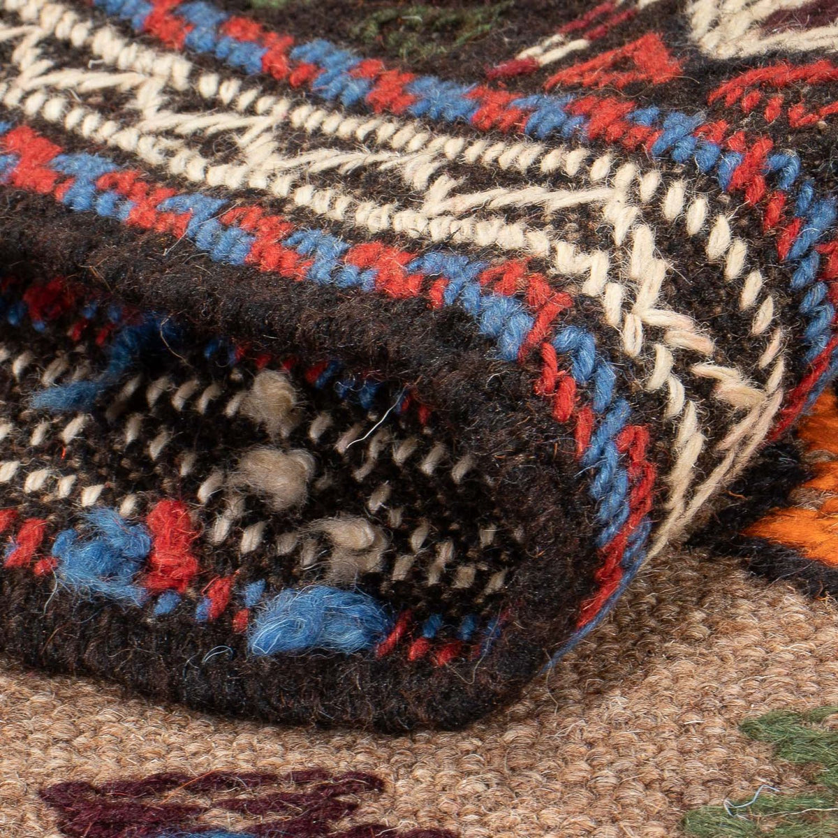 Loper Kelim tapijt - Oosters - 200 x 100 cm - veelkleurig