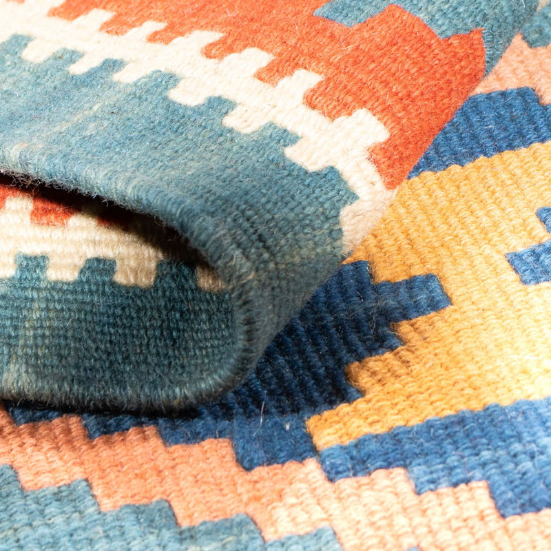 Kelim tapijt - Oosters - 96 x 63 cm - veelkleurig