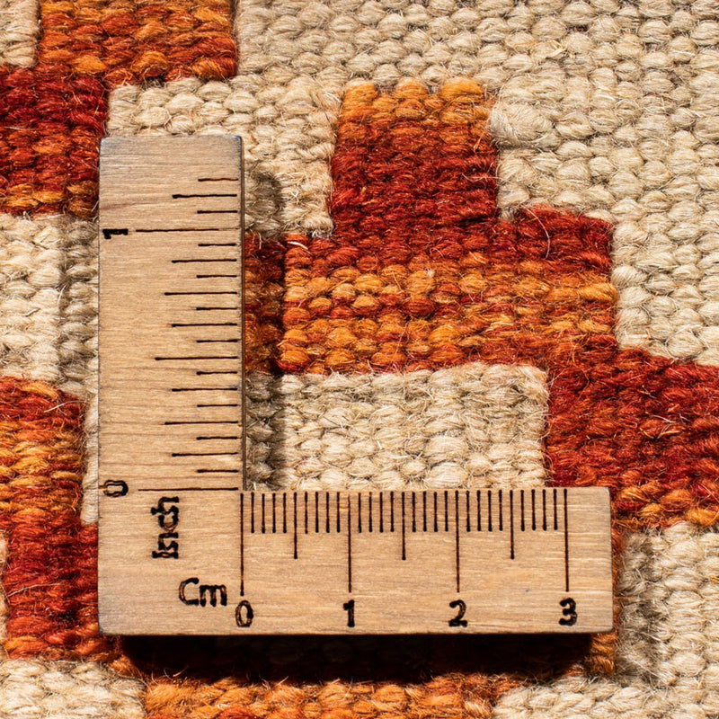 Loper Kelim tapijt - Splash - 302 x 83 cm - veelkleurig