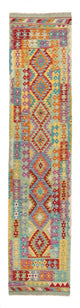 Kilim Maimana Tapijt 309x84cm - Wollen tapijt