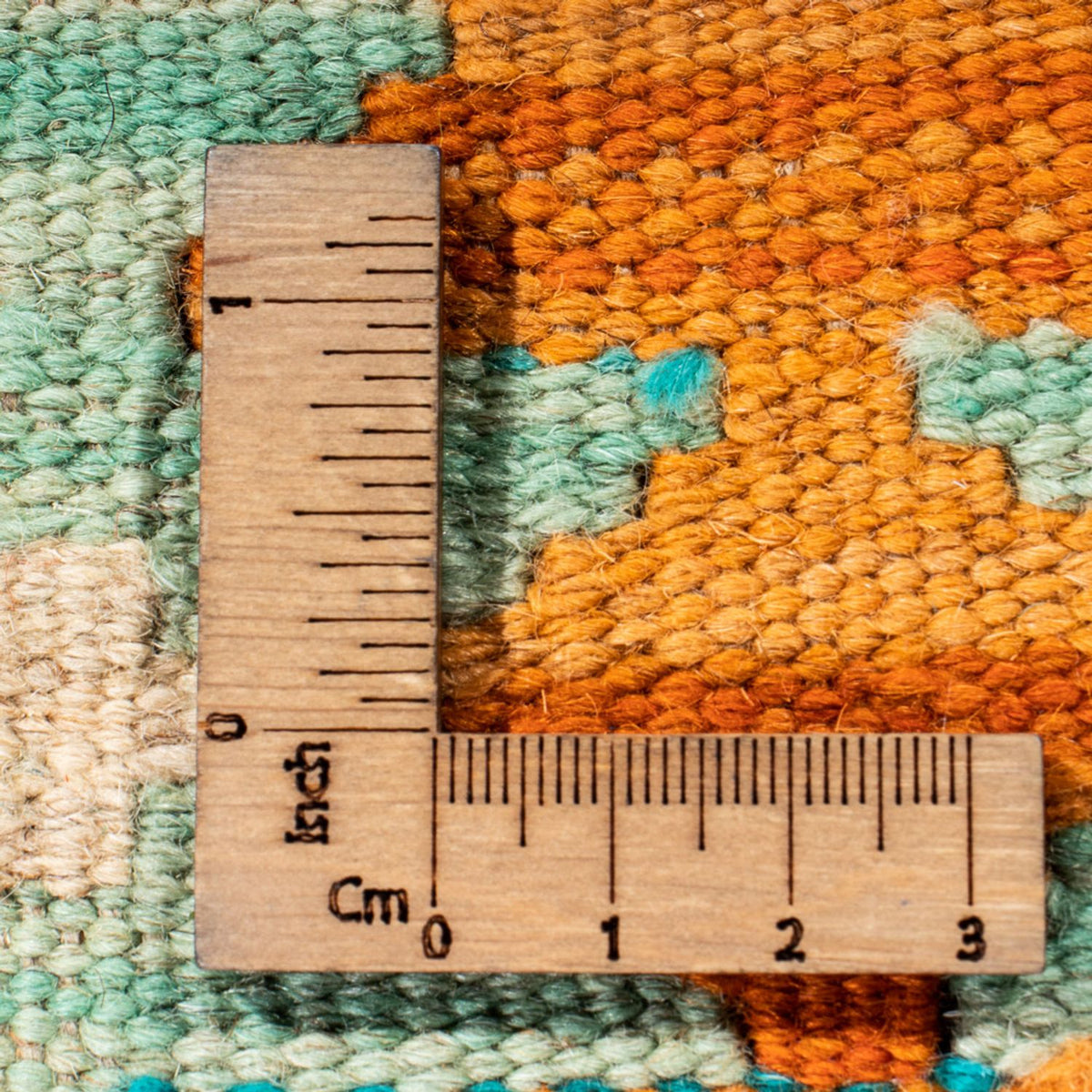 Loper Kelim tapijt - Splash - 309 x 84 cm - veelkleurig