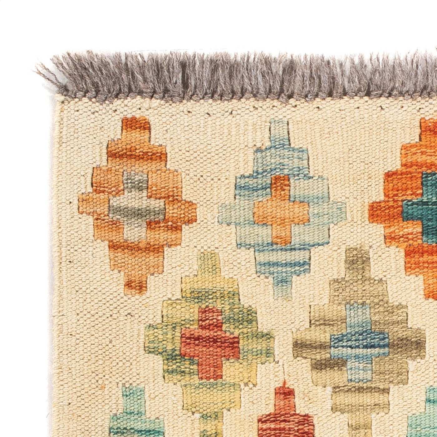 Kilim Maimana Tapijt 52x50cm - Wollen tapijt