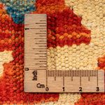 Kelim tapijt - Splash vierkant  - 52 x 50 cm - veelkleurig