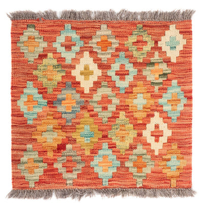 Kilim Maimana Tapijt 50x52cm - Wollen tapijt