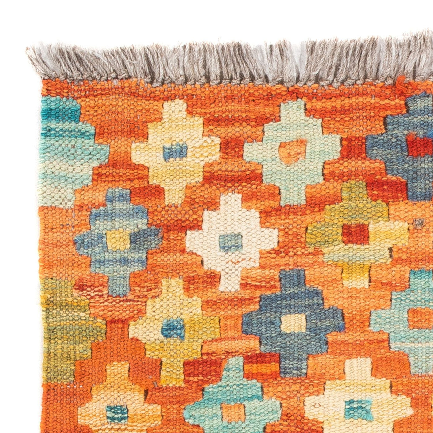 Kilim Maimana Tapijt 52x50cm - Wollen tapijt