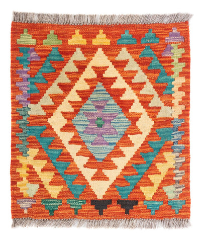Kilim Maimana Tapijt 50x52cm - Wollen tapijt