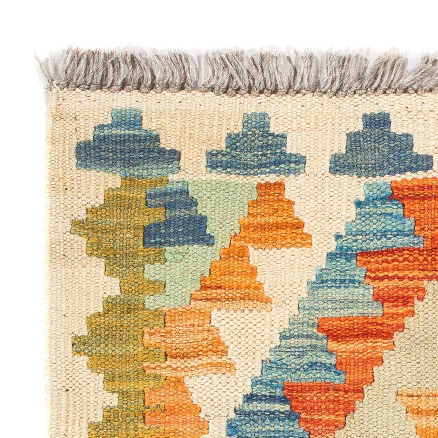 Kilim Maimana Tapijt 52x50cm - Wollen tapijt