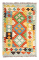Kilim Maimana Tapijt 89x63cm - Wollen tapijt