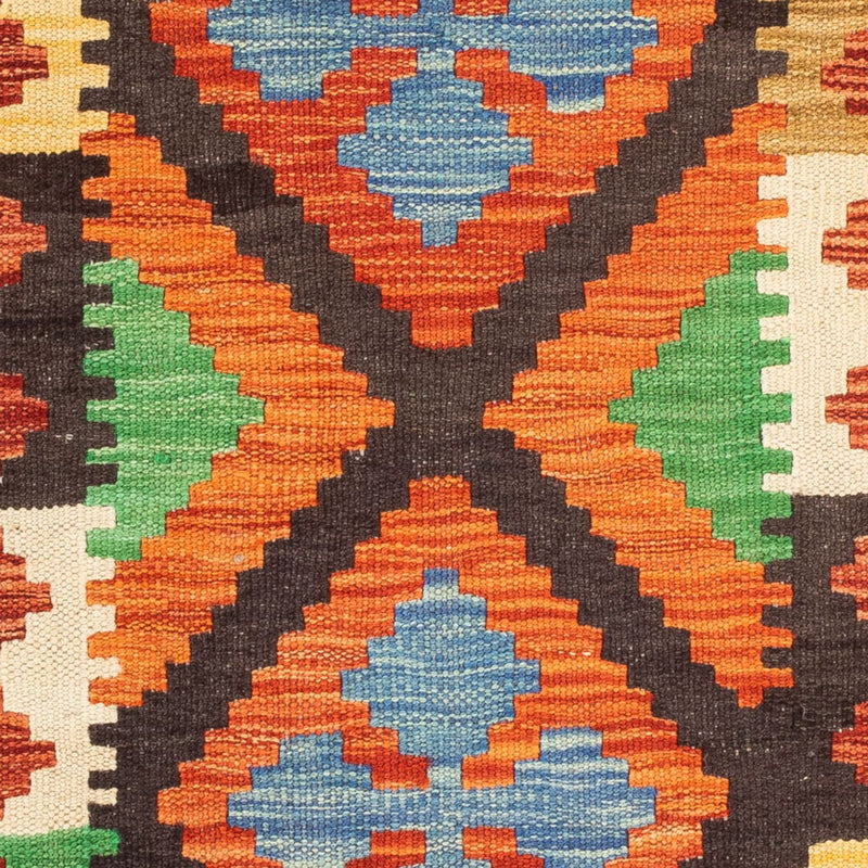 Kelim tapijt - Splash - 89 x 63 cm - veelkleurig